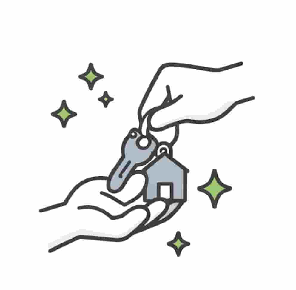 provide access to property for move in cleaning