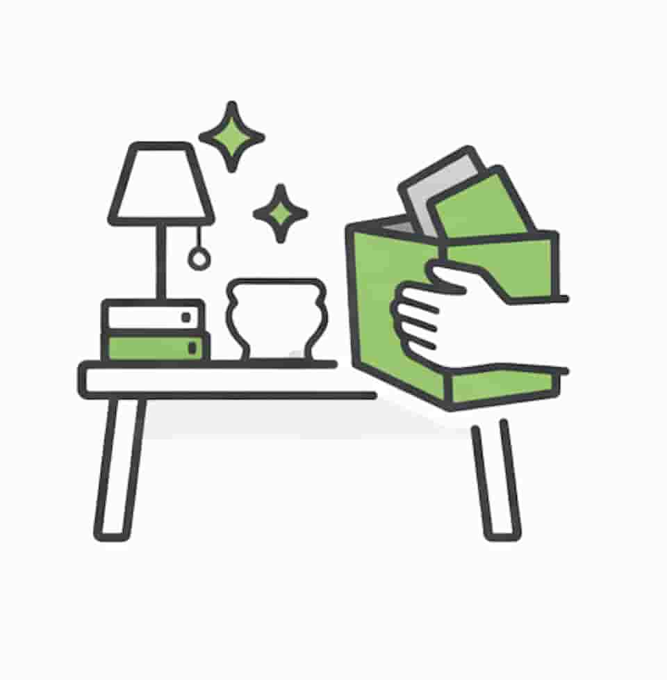 remove personal belongings before move in cleaning